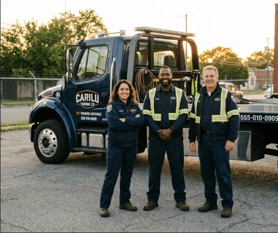 Heavy Duty Towing company in New Burnside, IL